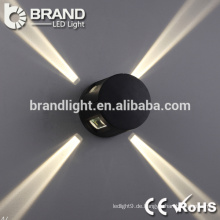 Gute Qualität 4 Seitenleuchten Moderne LED Wandleuchte, dekorative LED Wandleuchte